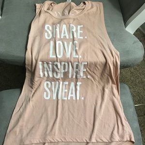 Tone It Up share love inspire sweat tank